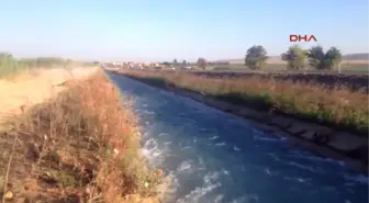 Mardin Atatürk Barajı Gölü'nden Mardin'e Su Sağlayacak Kanalda Sona Gelindi