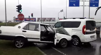 Zonguldak'ta Trafik Kazası: 1 Yaralı