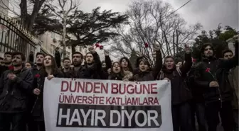 Beyazıt'ta 16 Mart ve Halepçe Protestosu