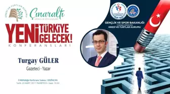 Kyk Çınaraltı Söyleşilerinde Gazeteci-Yazar Turgay Güler'i Konuk Ediyor