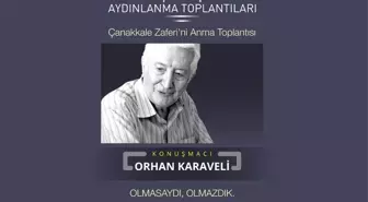 Aydınlanma Toplantıları'nda Orhan Karaveli Süleymanpaşalılar ile Buluşacak