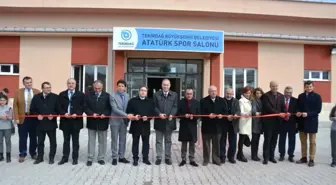 Büyükşehir Belediyesi Hayrabolu Atatürk Spor Salonu Tekirdağ Valiliğine Teslim Edildi