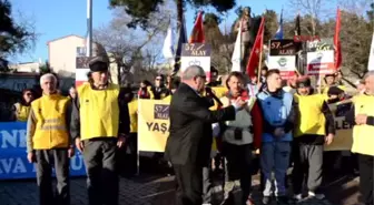 Çanakkale Tekirdağ'dan Yola Çıkan 57'inci Alay Grubu Gelibolu'da