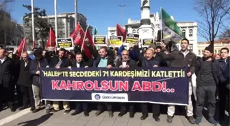 Fatih'te ABD Protestosu