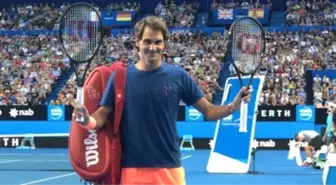 Federer Oynamadan Yarı Finalde