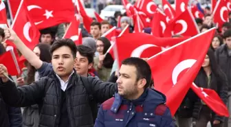 Kastamonu'da 'Şehitlere Saygı' Yürüyüşü