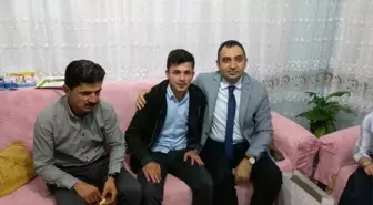 Kaymakam Çelik'ten, Fırat Simpil'in Ailesine Ziyaret