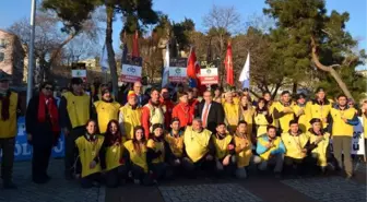 Tekirdağ'dan Yola Çıkan 57'inci Alay Grubu Gelibolu'da