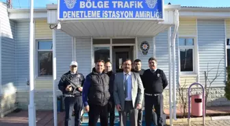 Müdür Yardımcısı Patat Bölge Trafik Amirliğini Ziyaret