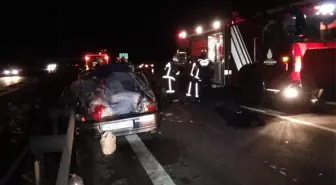 Tem Otoyolunda Feci Kaza: 1 Ölü, 1 Ağır Yaralı