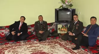 Kaymakam Öztürk'ten Şehit Ailesine Ziyaret