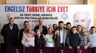 Ağrı'da 'Engelsiz Türkiye İçin Evet' Etkinliği