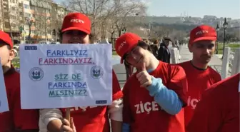 Tekirdağ'da Down Sendromlular Madalya İçin Yarıştı