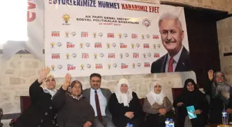 Adıyaman'da 'Büyüklerimize Hürmet Kararımız Evet' Programı Düzenlendi