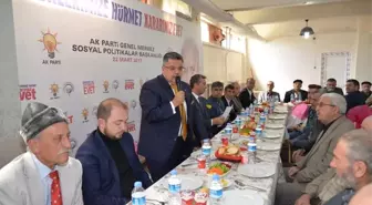 Başkan Yağcı ve AK Parti İl Teşkilatı Üyeleri Yaşlılarla Bir Araya Geldi