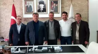 Beyder Yöneticileri Başkan Alp'i Ziyaret Etti