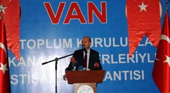 İçişleri Bakanı Soylu Van'da