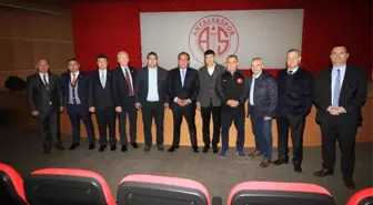 Tff Heyeti, Antalyaspor'un Tesislerini Ziyaret Etti