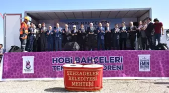 Hobi Bahçeleri Projesinin Temelleri Atıldı