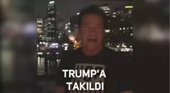 Schwarzenegger Yine Trump'a Takıldı