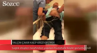 Yalçın Çakır'a Müdahale Anı Kamerada!