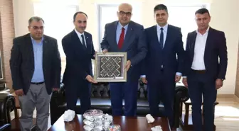 Başkan Ayrancı'dan, Keleşer'e Nezaket Ziyareti