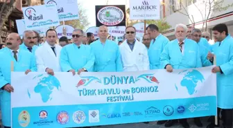 Denizli'de Bornozla Kortej Yürüyüşü