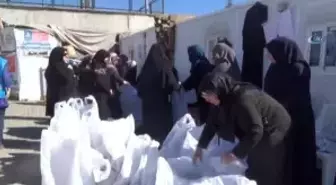 İnsan ve Medeniyet Hareketinden Suriyeli Kadınlara İnsanı Yardım