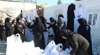 İnsan ve Medeniyet Hareketinden Suriyeli Kadınlara İnsani Yardım