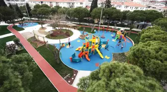 Yenilenen İhsan Alyanak Parkı göz kamaştırdı