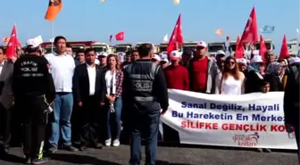 Bakanlar Arslan ve Elvan, Büyükeceli'de Tünel Açılışı Yaptı