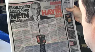 Alman Bild Gazetesi Yine Türkçe Başlık Attı: 'Atatürk Olsa Hayır Derdi'