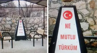 Divriği'de Atatürk Büstüne Saldırı