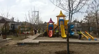 Seydişehir'e Yeni Çocuk Oyun Parkları Yapıldı