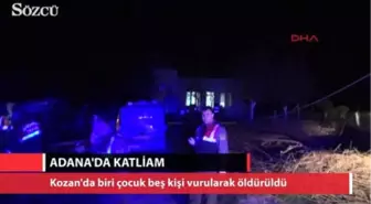 Adana'da Katliam 5 Ölü