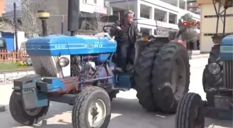 Aydın Arkasına Çift Tekerlek Eklediği Traktörüyle Devrilme Riskini Azalttı