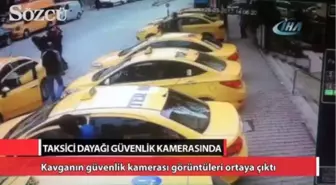 Taksici Dayağı Güvenlik Kamerasında