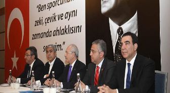 Kılıçdaroğlu, Spor Kulübü Yöneticileriyle Buluştu