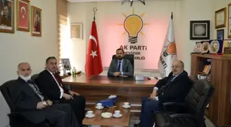 Müftü Öztürk, AK Parti İl Başkanı Tanrıver'i Ziyaret Etti