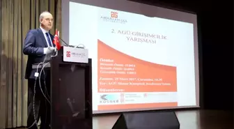 Agü'de 2. Girişimcilik Yarışması Düzenlendi