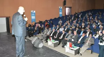 Virnşehir Kaymakam Ömer Çimşit Ekonomi Kulübü'nün Düzenlediği Konferansa Katıldı.