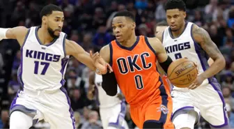 Westbrook'un 'Triple-double'I Spurs'e Engel Olamadı