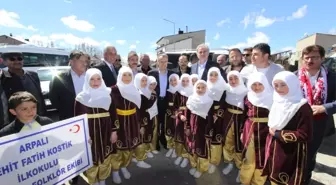 Bakan Ağbal Referandum Çalışmalarını Bayburt'ta Sürdürüyor