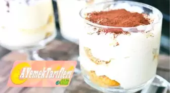 Kupta Tiramisu Nasıl Yapılır? | Kupta Kedi Dili Tiramisu Tarifi | Bardakta Tiramisu