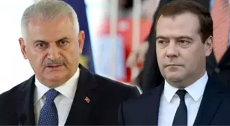 Başbakan Yıldırım, Rusya Başbakanı Medvedev'i Arayarak Başsağlığı Diledi