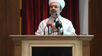 Diyanet İşleri Başkanı Görmez Açıklaması