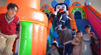 Hasköy'de Öğrencilere Oyun Parkı Kuruldu