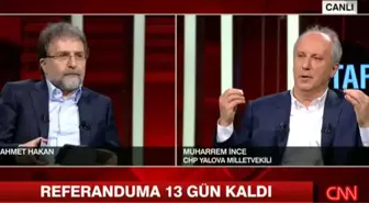 Ahmet Hakan'ın Sorusu Muharrem İnce'yi Zor Durumda Bıraktı