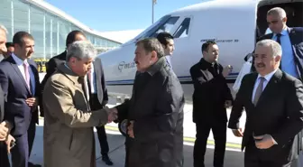 Bakan Arslan ve Bakan Eroğlu Kars'a