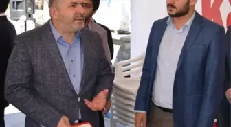 Mustafa Baloğlu 'Evet' Çadırlarını Gezdi